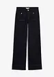 Strečové džíny Wide Leg Mid Waist, bonprix