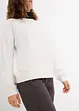 Oversize mikina z čisté bavlny, bonprix