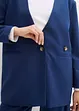 Oversize blejzr s různými variantami zapínání, ze směsi s viskózou, bonprix