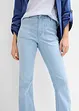 Strečové džíny Bootcut, High Waist, dlouhá délka, bonprix