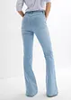Strečové džíny Bootcut, High Waist, dlouhá délka, bonprix