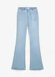 Strečové džíny Bootcut, High Waist, dlouhá délka, bonprix