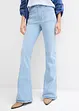 Strečové džíny Bootcut, High Waist, dlouhá délka, bonprix