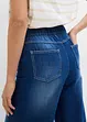 Džíny se širokými nohavicemi a pohodlným pasem, Mid Waist, bonprix