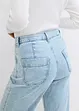 Zkrácené džíny, Wide Leg, High Waist, bonprix