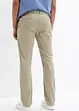 Strečové chino kalhoty s opaskem, Regular Fit, Straight, bonprix