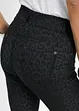 Jeggings s leopardím potiskem, bonprix
