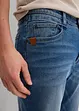 Strečové džíny z těžkého, robustního denimu, Relaxed Fit, Tapered, bonprix