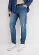Strečové džíny z těžkého, robustního denimu, Relaxed Fit, Tapered, bonprix
