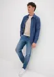 Strečové džíny z těžkého, robustního denimu, Relaxed Fit, Tapered, bonprix