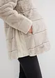 Hebká těhotenská/nosicí bunda z umělé kožešiny, bonprix