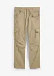 Cargo kalhoty z čisté bavlny, Relaxed Fit, Straight, bonprix