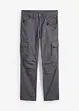 Cargo kalhoty z čisté bavlny, Relaxed Fit, Straight, bonprix