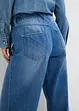 Baggy džíny, Mid Waist, pohodlný pas, Super Soft, bonprix