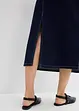 Džínová sukně, Mid Waist, pohodlný pas, Super Soft, bonprix