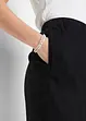 Bermudy ze směsi lnu a viskózy, High Waist, bonprix