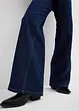 Džíny Wide Leg, High Waist, nízký podíl streče, bonprix