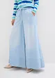 Džíny Wide Leg, Mid Waist, pohodlný pas, bonprix