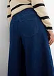 Džíny Wide Leg, Mid Waist, pohodlný pas, bonprix