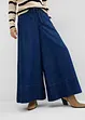 Džíny Wide Leg, Mid Waist, pohodlný pas, bonprix