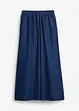 Džíny Wide Leg, Mid Waist, pohodlný pas, bonprix