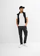 Strečové cargo džíny bez zapínání, Regular Fit, Tapered, bonprix