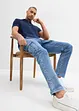 Cargo džíny bez zapínání, Regular Fit, Tapered, bonprix