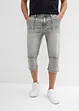 3/4 strečové džíny Regular Fit, Straight, bonprix
