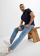 Lehké džíny bez zapínání, Relaxed Fit, Straight, bonprix