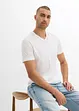 Tričko (2 ks v balení) z čisté organické bavlny, Slim Fit, bonprix