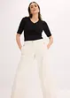 Kalhoty Wide Leg se strečem, bonprix