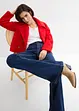 Strečové džíny Bootcut, High Waist, dlouhá délka, bonprix
