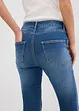 Skinny džíny se středně vysokým pasem, zkrácené, bonprix