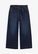 Zkrácené džíny Wide Leg, High Waist, pohodlný pas, bonprix