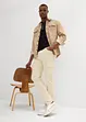 Strečové kalhoty Slim Fit s cargo kapsami, Straight, bonprix