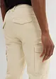 Strečové kalhoty Slim Fit s cargo kapsami, Straight, bonprix