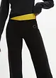 Sportovní bavlněné kalhoty se strečem, Bootcut, bonprix