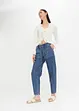 Džíny Barrel Mid Waist, pohodlný pas, bonprix