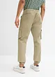 Cargo kalhoty Loose Fit bez zapínání, Straight, bonprix