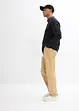 Strečové kalhoty Classic Fit s obsahem čisté bavlny, Straight, bonprix