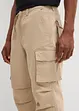 3/4 strečové cargo kalhoty, Loose Fit, extra široké, bonprix