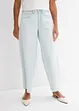 Balónové džíny Mid Waist, Super Soft, zkrácené, bonprix