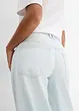 Balónové džíny Mid Waist, Super Soft, zkrácené, bonprix