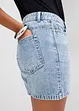 Džínové bermudy Mid Waist, Low Stretch, bonprix