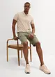 Strečové bermudy, Slim Fit, bonprix