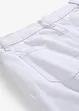 Keprové šortky s vysokým pasem, bonprix