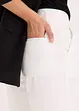 Keprové šortky s páskem na zavazování, bonprix