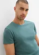 Tričko z žebrového materiálu, Slim Fit (2ks v balení), bonprix