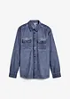 Košile s dlouhým rukávem a sepraným vzhledem, z čisté bavlny, bonprix
