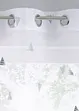 Záclona s lesklým potiskem (1 ks v balení), bonprix